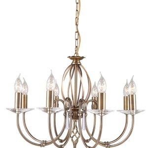 ELSTEAD AG8-AGED-BRASS люстра (AG8 AGED BRASS)